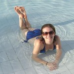 Photo of woman in swimming pool