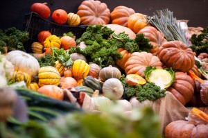 Photo of seasonal vegetables