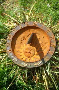 Photo of a sundial