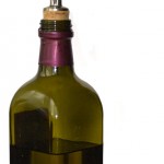 A bottle of olive oil