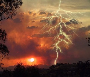 Photo of lightning