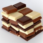 Photo of pieces of chocolate