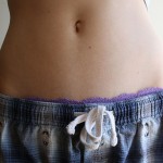 Photo of a woman's stomach