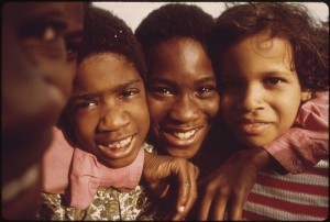 Photo of a group of young black people