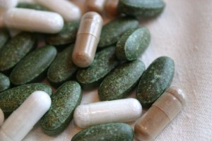 Photo of a selection of vitamins