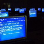 Photo of computer screens