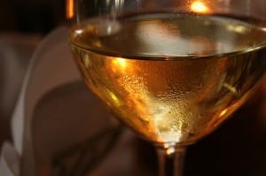 Photo of a glass of wine