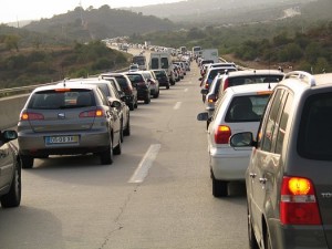 Photo of motorway traffic