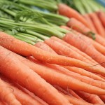 Photo of fresh carrots