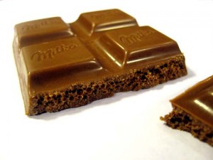 Photo of a bar of chocolate