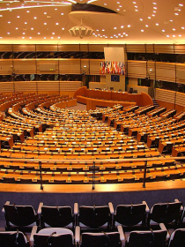 Photo of the EU Hemicycle