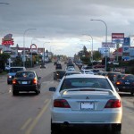 Photo of evening trafic