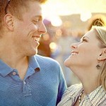 Photo of a couple smiling at each other