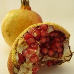 Photo of a pomegranate