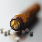 Photo of a bottleof homeopathic pills