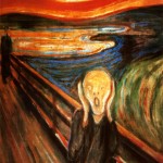 Photo of the painting "The Scream"
