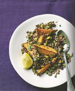 Photo of spiced sweet potato and couscous