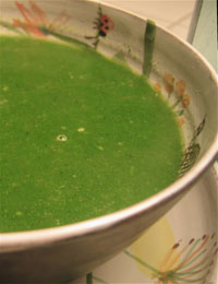 Photo of nettle soup