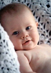 Photo of a cute baby