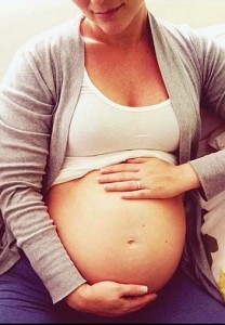 Photo of a pregnant women