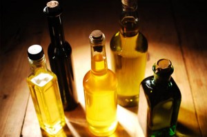 Photo of bottles of cooking oils
