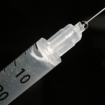 Photo of a syringe and needle