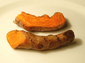 Photo of turmeric root