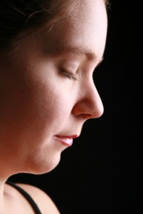 Photo of a woman under hypnosis