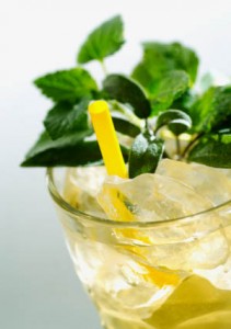 Photo of iced mint tea