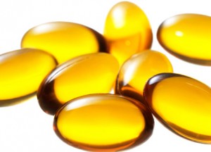 Photo of vitamin E capsules