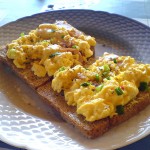 Scarmbled Egg on toast