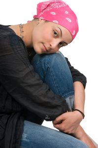 Photo of a breast cancer survivor