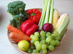 Photo of a bowl of fresh produce