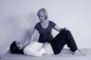 Photo of a woman learning Alexander Technique