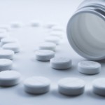 Photo of paracetamol tablets on a table