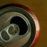 Photo of the top of a soda can