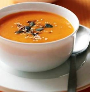 Photo of pumpkin soup