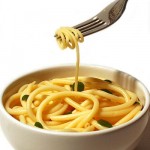 Photo of a bowl of pasta