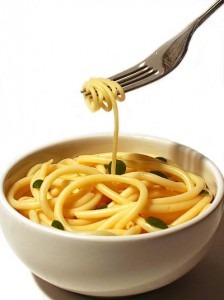 Photo of a bowl of pasta