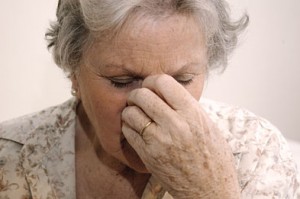 Photo of an elderly woman