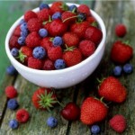 Photo of berries in a bowl