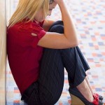 Photo of a lonely woman