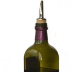 Photo of an olive oil bottle