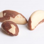 Close up photo of brazil nuts