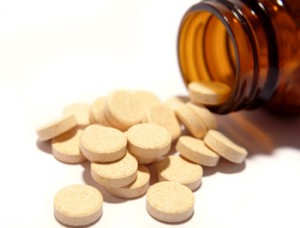 Photo of vitamin C tablets