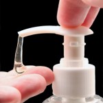 Photo of an antibacterial soap dispenser