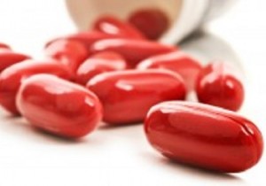 Photo of coenzyme Q10 capsules