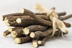 Photo of dried liquorice root