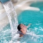 Photo of a woman in an hydrotherapy pool