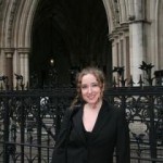 Georgina Downs at the UK High Court in 2008